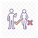Correct Position Appropriate Icon