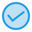 Correcto Verdadero Verificar Icono