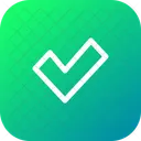 Correcto Verdadero Verificar Icono