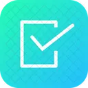 Correcto Verdadero Verificar Icono