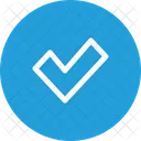 Correcto Verdadero Verificar Icono