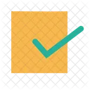Correcto Verdadero Verificar Icono