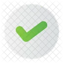 Correcto Verdadero Verificar Icono