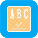 Corrector Corrector Ortografico Lista Icono