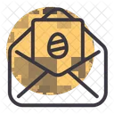 Correio Envelope Pascoa Icon