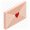 Coracao Envelope Correio Icon