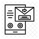 Correspondencia Ícone