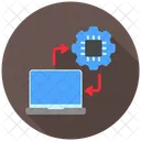 Correlacion Datos Relacion Icon