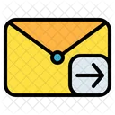 Correo Mensaje Flecha Icono