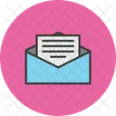 Correo Carta Notificacion Icono