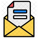 Correo Carta Comunicacion Icono