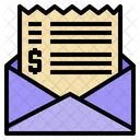 Correo Carta Factura Icono