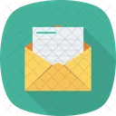 Correo Sobre Documento Icon