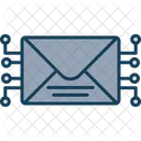 Correo Correo Electronico Ciber Icono