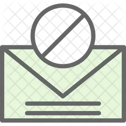 Correo bloqueado  Icono