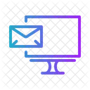 Computadora de correo  Icono