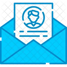 Contacto por correo electrónico  Icono