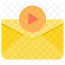 Correo de medios  Icono