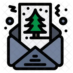 Correo de navidad  Icono