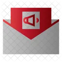 Correo Altavoz Mensaje Icon