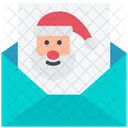 Correo electrónico de navidad  Icono