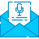 Correo electrónico de voz  Icono