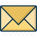 Sobre Correo Electronico Papel Icono
