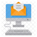 Correo Electronico Computadora Mensajes Icon