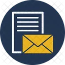 Correo Electronico Sobre Carta Icono