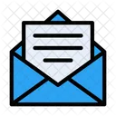 Correo Electronico Mensaje Abierto Icono