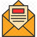 Correo Electronico Sobre Carta Icon