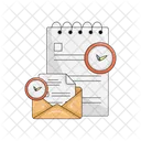 Correo Electronico Documento Negocios Icon