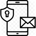 Correo Electronico Cifrado Cifrado De Mensajes Correo Electronico Seguro Icono