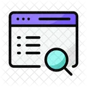 SEO Y Web Optimizacion De Motores De Busqueda SEO Icono
