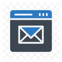 Correo electrónico del navegador  Icono