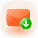 Descarga de correo electrónico  Icono