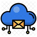 Correo electrónico en la nube  Icono