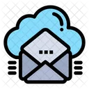 Correo electrónico en la nube  Icono