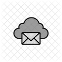 Correo electrónico en la nube  Icono