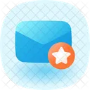 Favorito de correo electrónico  Icono