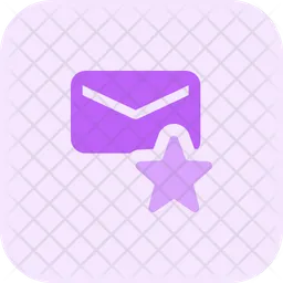 Favorito de correo electrónico  Icono