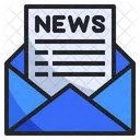 Noticias por correo electrónico  Icono