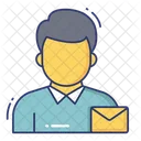 Correo de empleado  Icono