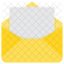 Correo en blanco  Icono