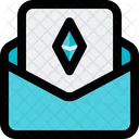 Correo Ethereum Icono