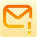 Exclamacion De Correo Icono