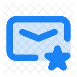 Favorito de correo  Icono