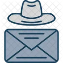 Correo De Piratas Informaticos Hacker Correo Icono