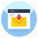 Correo infectado  Icono