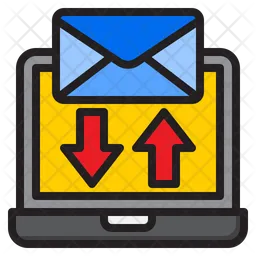 Intercambiar correo  Icono